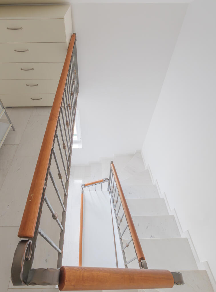 Interior staircase