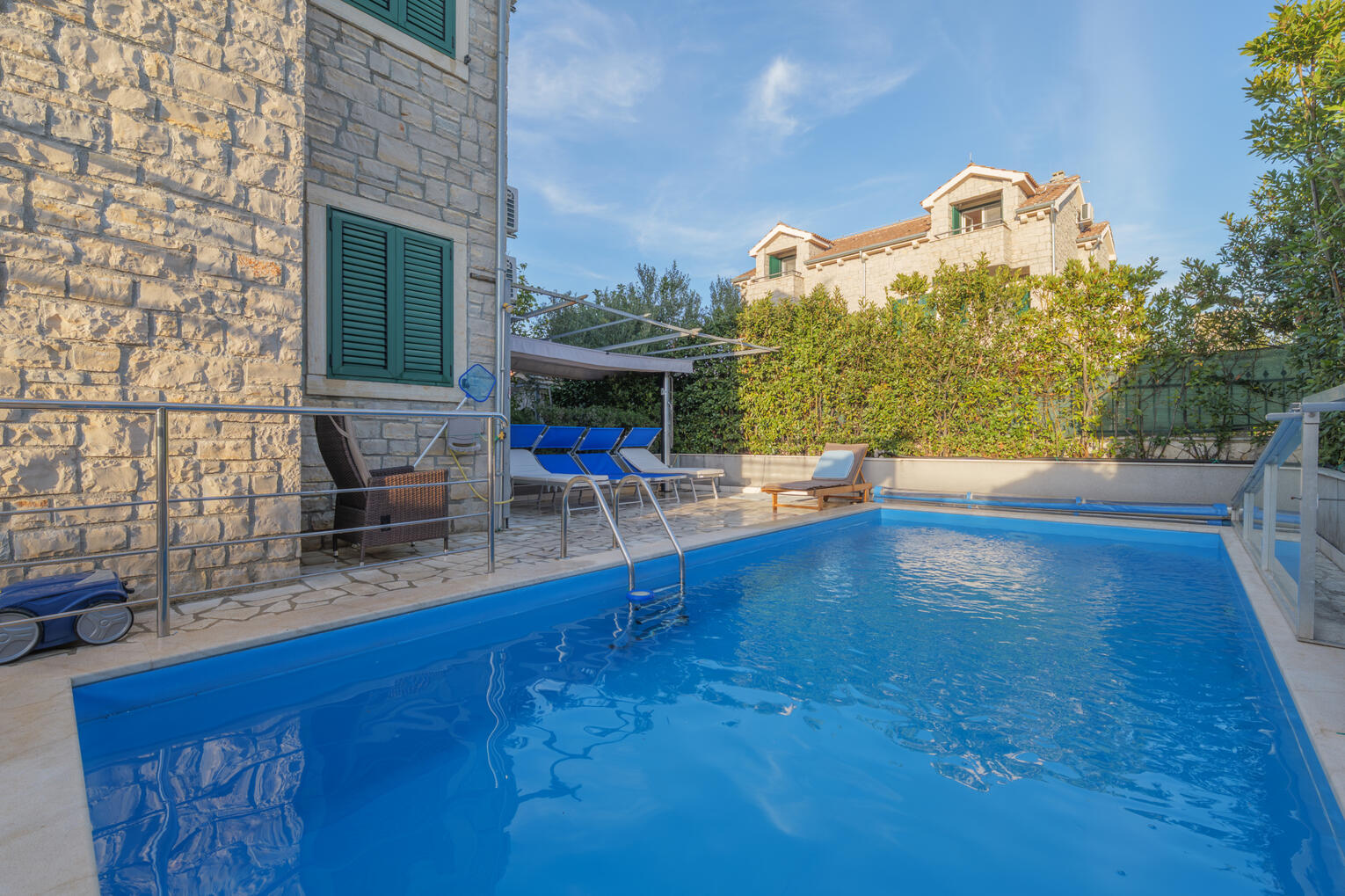 Poolside view